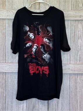 MAD Engine The Boys Graphic Tee - Black & Red sz 3XLT